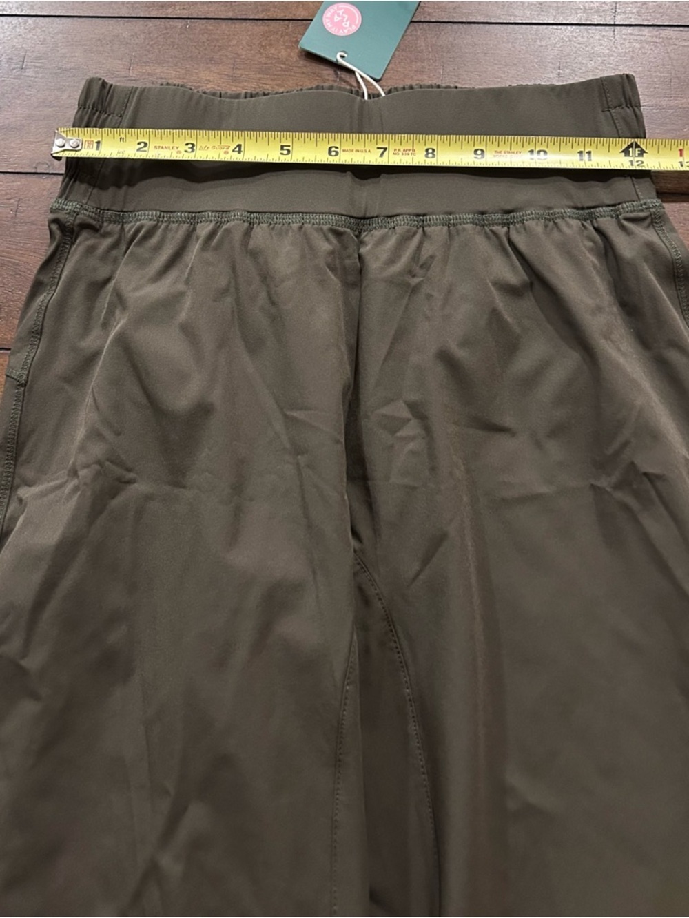 Halara High Waisted Elastic Waistband Hiking Joggers Size XS Green NEW With Tags - Picture 6 of 9